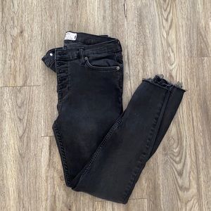Free people raw gem skinny jeans